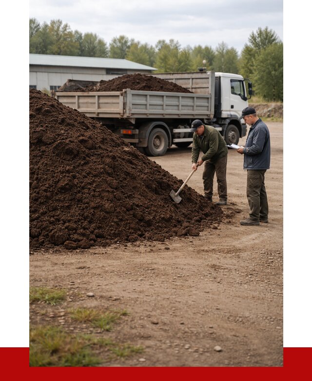 Кислый торф в Екатеринбурге с доставкой от 1230 р. за куб | ПРОНЕРУДКтр