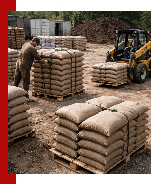 Доставка торфа в мешках по выгодным ценам в Екатеринбурге