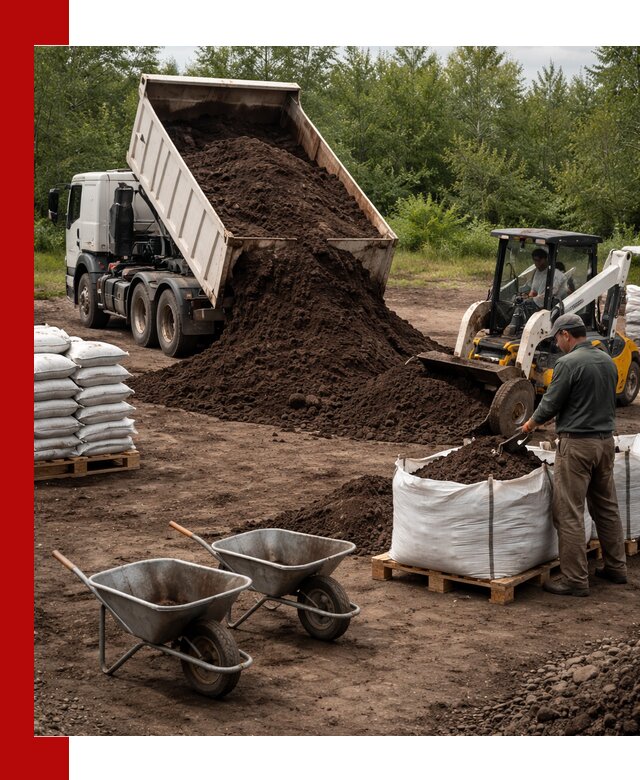 Доставка и продажа торфогрунта в Екатеринбурге оптом и в розницу