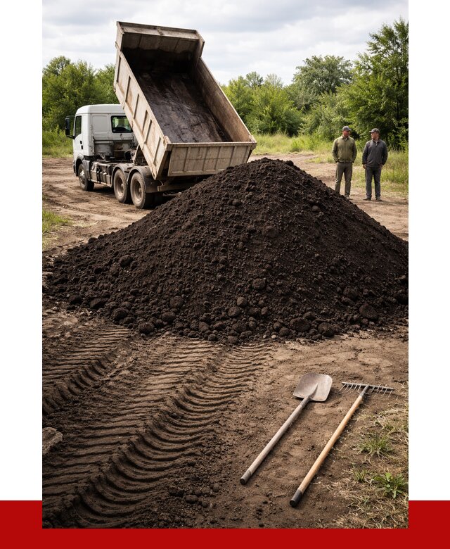 Купить чернозем навалом в Екатеринбурге от 1230 р. за куб | ПРОНЕРУДКтр