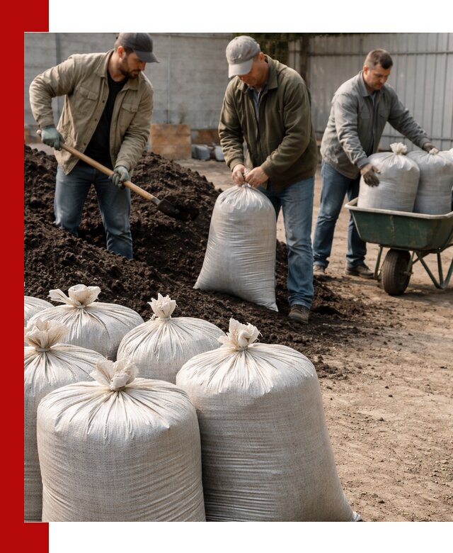 Купить чернозем в мешках с доставкой в Екатеринбурге