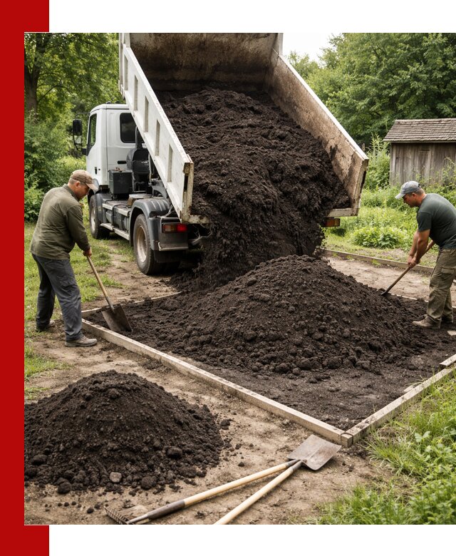 Купить чистый чернозем для огорода с доставкой в Екатеринбурге