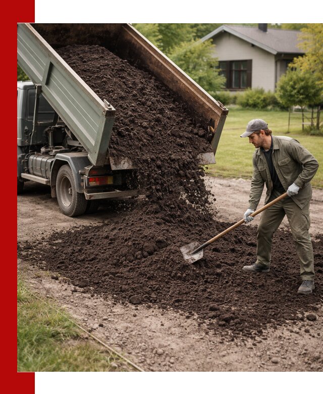 Чернозем для газона с доставкой в Екатеринбурге быстро и качественно