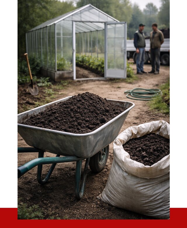 Чернозем для теплицы в Екатеринбурге с доставкой от 1537 р. | ПРОНЕРУДКтр