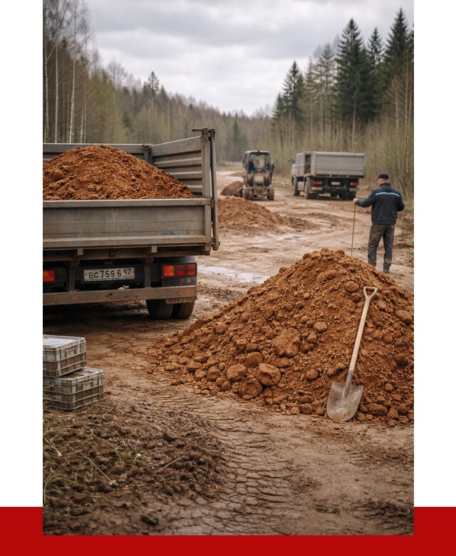 Глина и суглинки в Екатеринбурге от 4612 р. за куб | ПРОНЕРУДКтр
