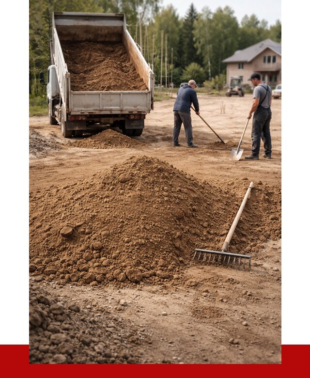 Суглинок для планировки в Екатеринбурге с доставкой от 4305 р. | ПРОНЕРУДКтр