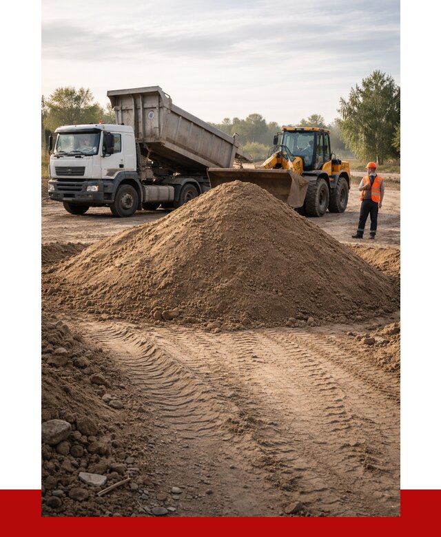 Купить песчаный грунт с доставкой в Екатеринбурге от 4305 р. | ПРОНЕРУДКтр