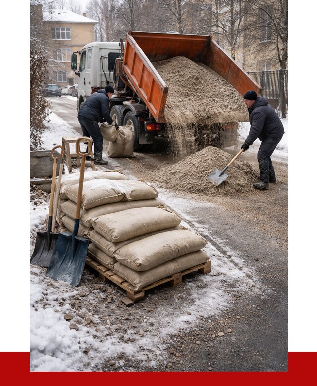 Противогололедные материалы оптом в Екатеринбурге от 4305 р. | ПРОНЕРУДКтр