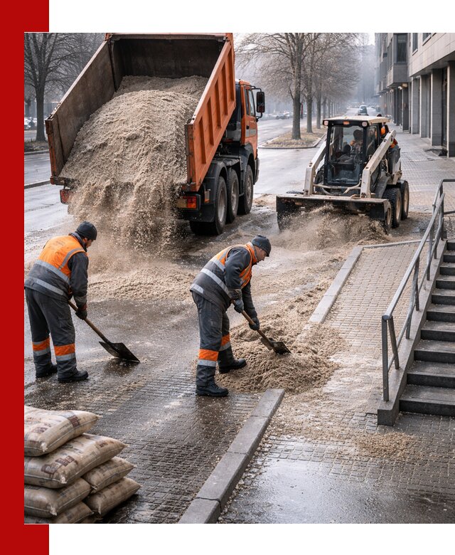 Поставка противогололедных материалов в Екатеринбурге
