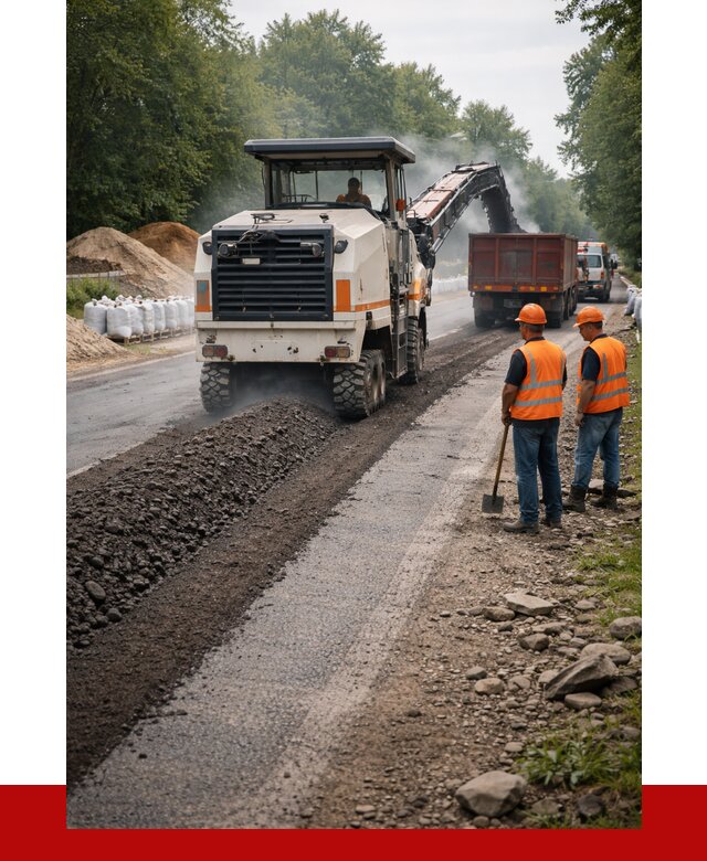 Фрезерованный асфальт в Екатеринбурге от 2255 р./куб. | ПРОНЕРУДКтр