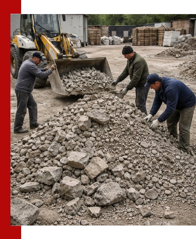 Демонтаж и вывоз бой бетона в Екатеринбурге