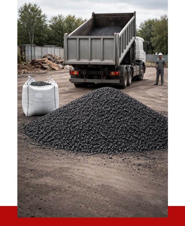 Купить уголь семечка с доставкой в Екатеринбурге от 7994 р. | ПРОНЕРУДКтр