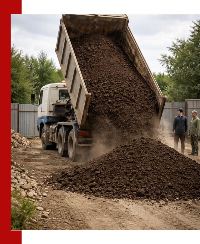 Доставка самосвалом 10 кубов в Екатеринбурге быстро и надёжно