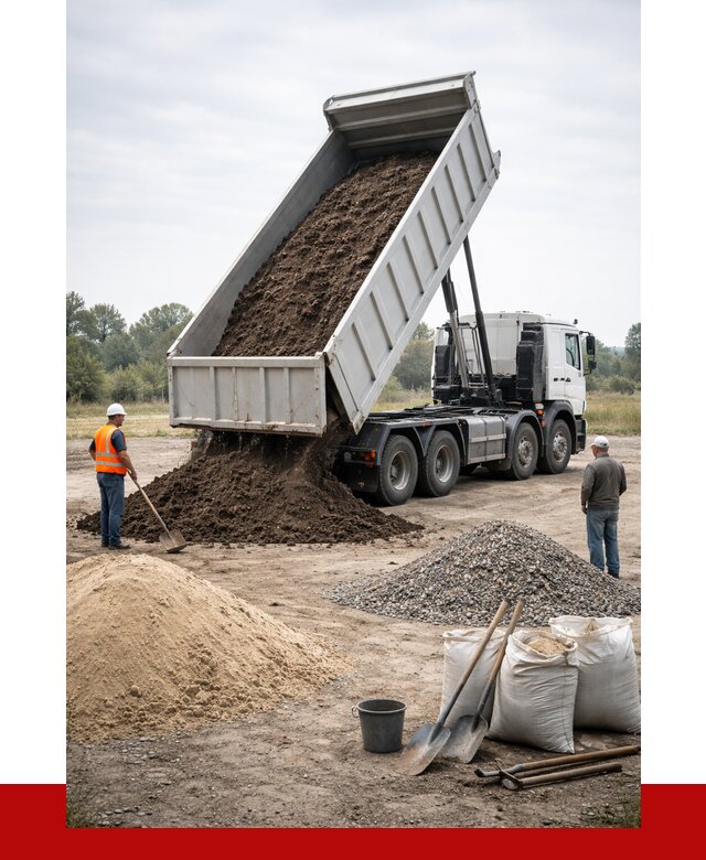 Доставка самосвалом 30 кубов в Екатеринбурге от 8712 р. | ПРОНЕРУДКтр
