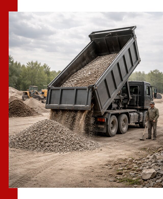 Доставка самосвалом 30 м3 по выгодным ценам в Екатеринбурге