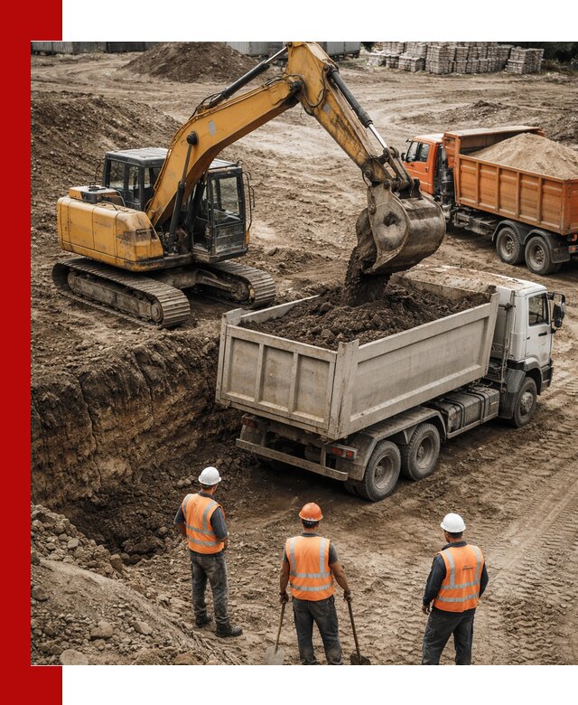 Разработка грунта для строительства и благоустройства в Екатеринбурге